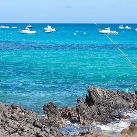 公寓 Casita Gala Sea Views Natural Pool *